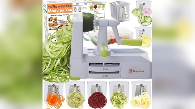 Size Guide Vegetable Spiralizer: Perfect Fit for Every Kitchen