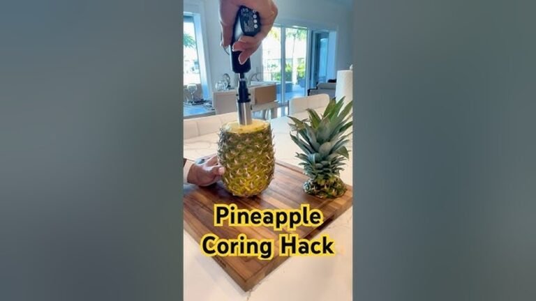 Diy Hacks for Pineapple Corer: Easy Tricks to Core Like a Pro