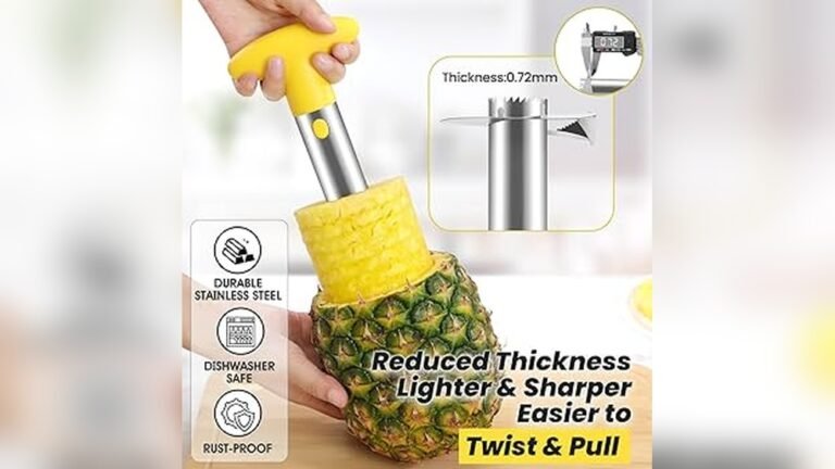 Safety Tips for Pineapple Corer: Essential Guide for Safe Use