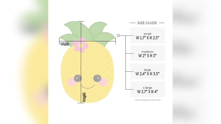 Size Guide Pineapple Corer: Find Your Perfect Fit Easily