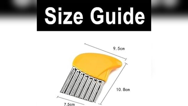 Size Guide Potato Chip Cutter: Perfect Cuts Every Time