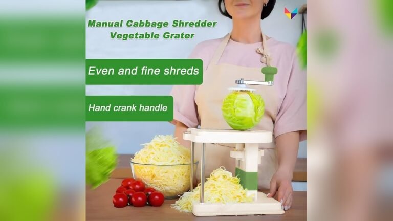 Usage Guide Cabbage Shredder: Easy Steps for Perfect Shreds