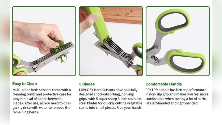 Clean Herb Scissors Fast Simple Steps for Fresh Hygienic and Sharp Blades