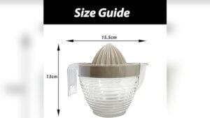 Size Guide Citrus Reamer: Perfect Fit for Juicing Efficiency