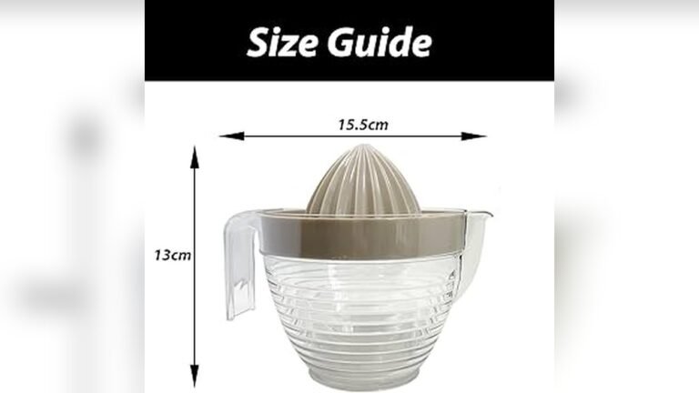 Size Guide Citrus Reamer: Perfect Fit for Juicing Efficiency