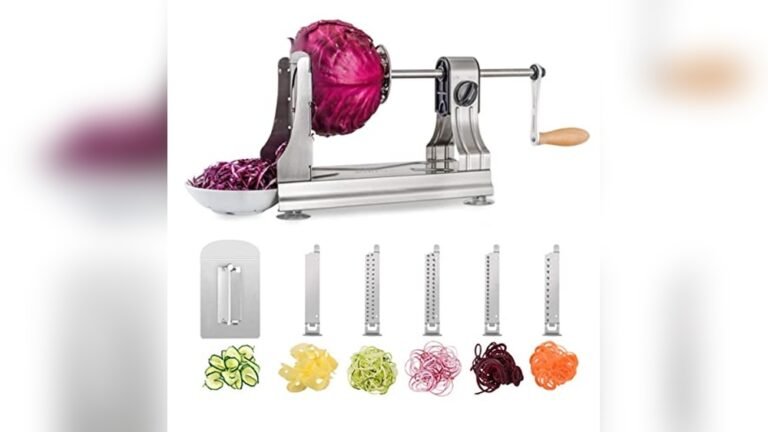 Best Spiralizer for Hard Vegetables 2026