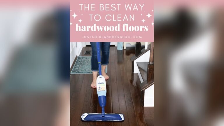 Best Way to Clean Hardwood Floors for a Spotless Natural Shine