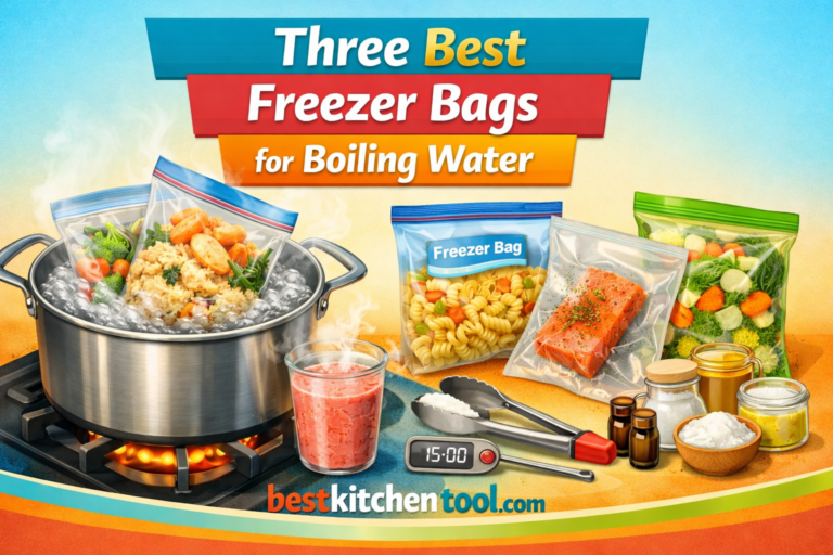 Three Best Freezer Bags for Boiling Water