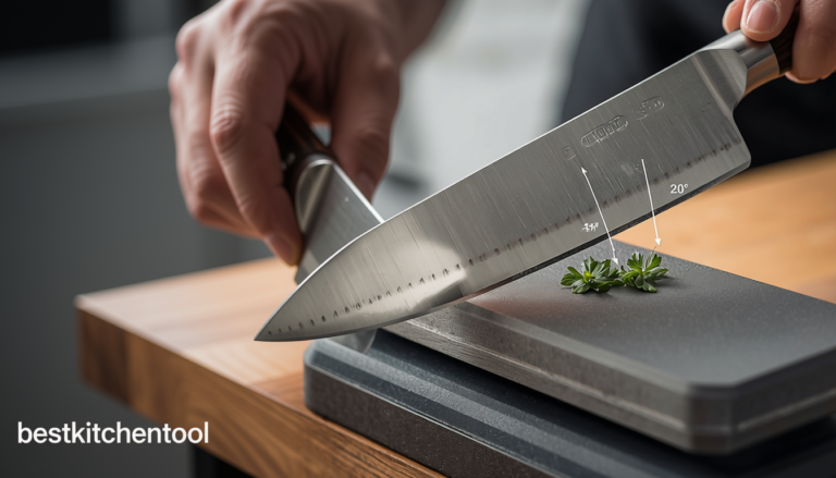 What Angle to Sharpen Kitchen Knives for Razor-Sharp Results