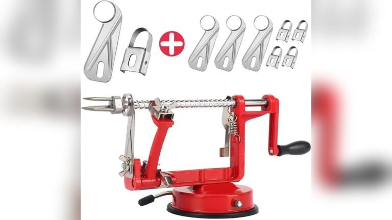 Heavy Duty Apple Peeler Corer Slicer for Effortless Fruit Prep