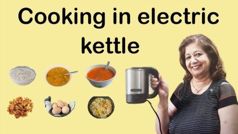 What Can You Cook in Electric Kettle: Quick Meal Ideas